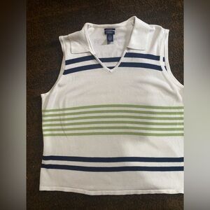Izod Sleeveless Tennis Sweater